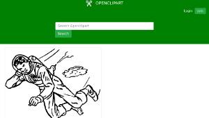 openclipart圖庫：spaceman縮圖