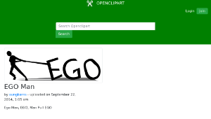 openclipart圖庫：EGO Man-資源代表圖