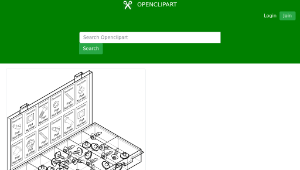 openclipart圖庫：Parts Container-資源代表圖