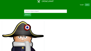openclipart圖庫：Napoleon縮圖