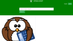 openclipart圖庫：Owl with calculator-資源代表圖