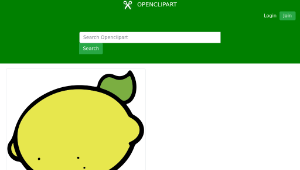 openclipart圖庫：Lemon-資源代表圖