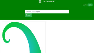 openclipart圖庫：Ocean Wave 1-資源代表圖