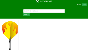 openclipart圖庫：Dart-資源代表圖