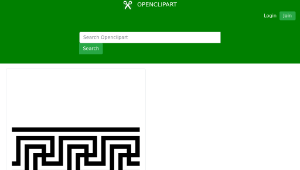 openclipart圖庫：Ancient Greek Meander 3縮圖