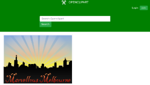 openclipart圖庫：Marvellouse Melbourne縮圖