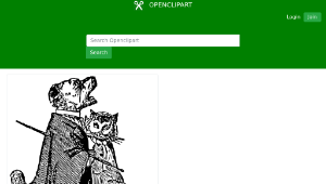 openclipart圖庫：a dog and a cat-資源代表圖