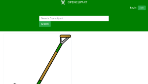 openclipart圖庫：Snow Shovel-資源代表圖