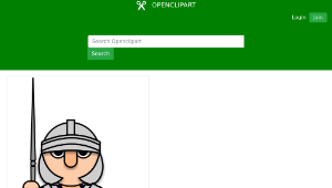 openclipart圖庫：Roman Soldier-資源代表圖