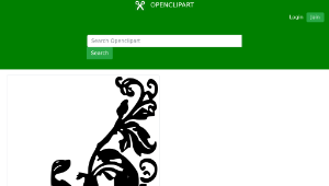 openclipart圖庫：deco stamp 4縮圖