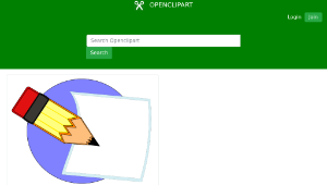 openclipart圖庫：Pencil縮圖
