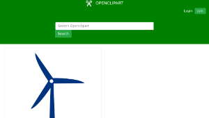 openclipart圖庫：Windmill- Energy Sources- 1縮圖