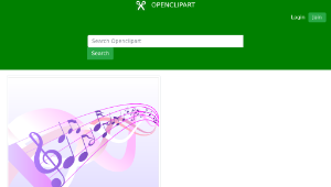 openclipart圖庫：musical 4縮圖