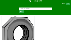 openclipart圖庫：Hex-Nut縮圖
