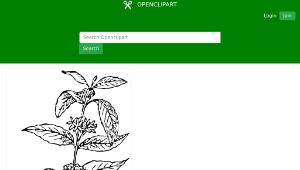 openclipart圖庫：coffee plant縮圖