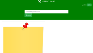 openclipart圖庫：Postit-資源代表圖