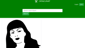 openclipart圖庫：Tura Satana縮圖