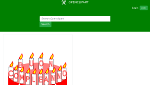 openclipart圖庫：Buon compleanno