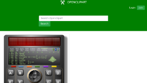 openclipart圖庫：Scientific Solar Calculator 2縮圖