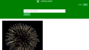 openclipart圖庫：fireworks縮圖