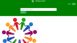 openclipart圖庫：Multicultural Cooperation Circle縮圖