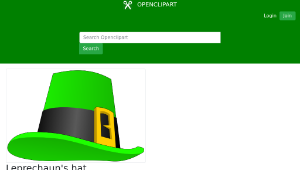 openclipart圖庫：Leprechaun's hat-資源代表圖