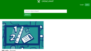 openclipart圖庫：Math Icon縮圖