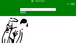 openclipart圖庫：Karate 2縮圖