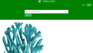 openclipart圖庫：Coral 3縮圖