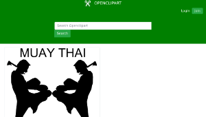 openclipart圖庫：muaythai007-資源代表圖