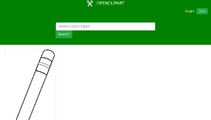 openclipart圖庫：Letra L de lÃ¡piz para colorear縮圖