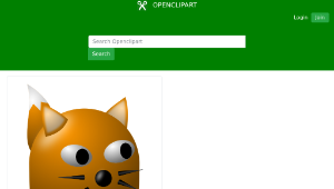 openclipart圖庫：Game baddie: Fox-資源代表圖