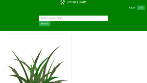 openclipart圖庫：Dark Grass Shaded縮圖