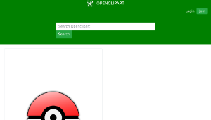 openclipart圖庫：Pokeball-資源代表圖