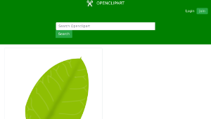 openclipart圖庫：Green Leaf縮圖