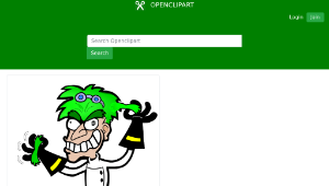 openclipart圖庫：Crazy Ndetavi縮圖