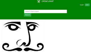 openclipart圖庫：Royal Face 1-資源代表圖