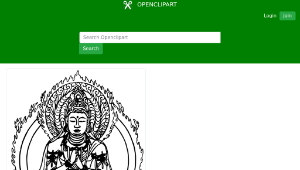 openclipart圖庫：Grave Buddha-資源代表圖