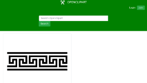 openclipart圖庫：Ancient Greek Meander 2-資源代表圖