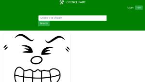 openclipart圖庫：In Pain Smiley Face-資源代表圖