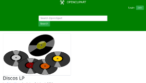 openclipart圖庫：Discos LP縮圖