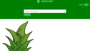 openclipart圖庫：Alternative Pineapple縮圖