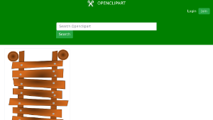 openclipart圖庫：Old poorly build dock縮圖