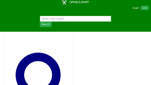 openclipart圖庫：female gender symbol縮圖
