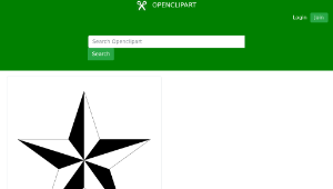 openclipart圖庫：pentagram outrayj-資源代表圖