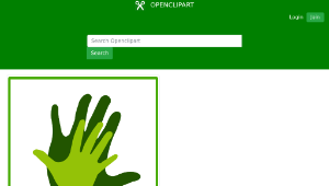 openclipart圖庫：eco green solidarity icon-資源代表圖