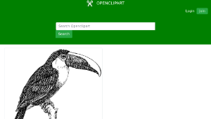 openclipart圖庫：toucan縮圖