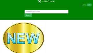 openclipart圖庫：New Sign