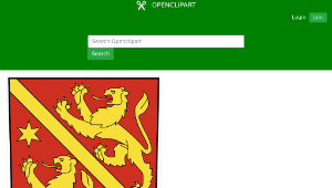 openclipart圖庫：Swiss Andelfingen Coat of arms as a Shield縮圖