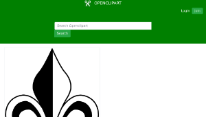 openclipart圖庫：Fleur-de-lis-資源代表圖